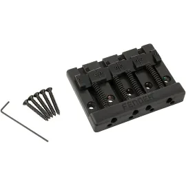 Бридж для бас-гитары Fender 099-4408-400 HiMass Black