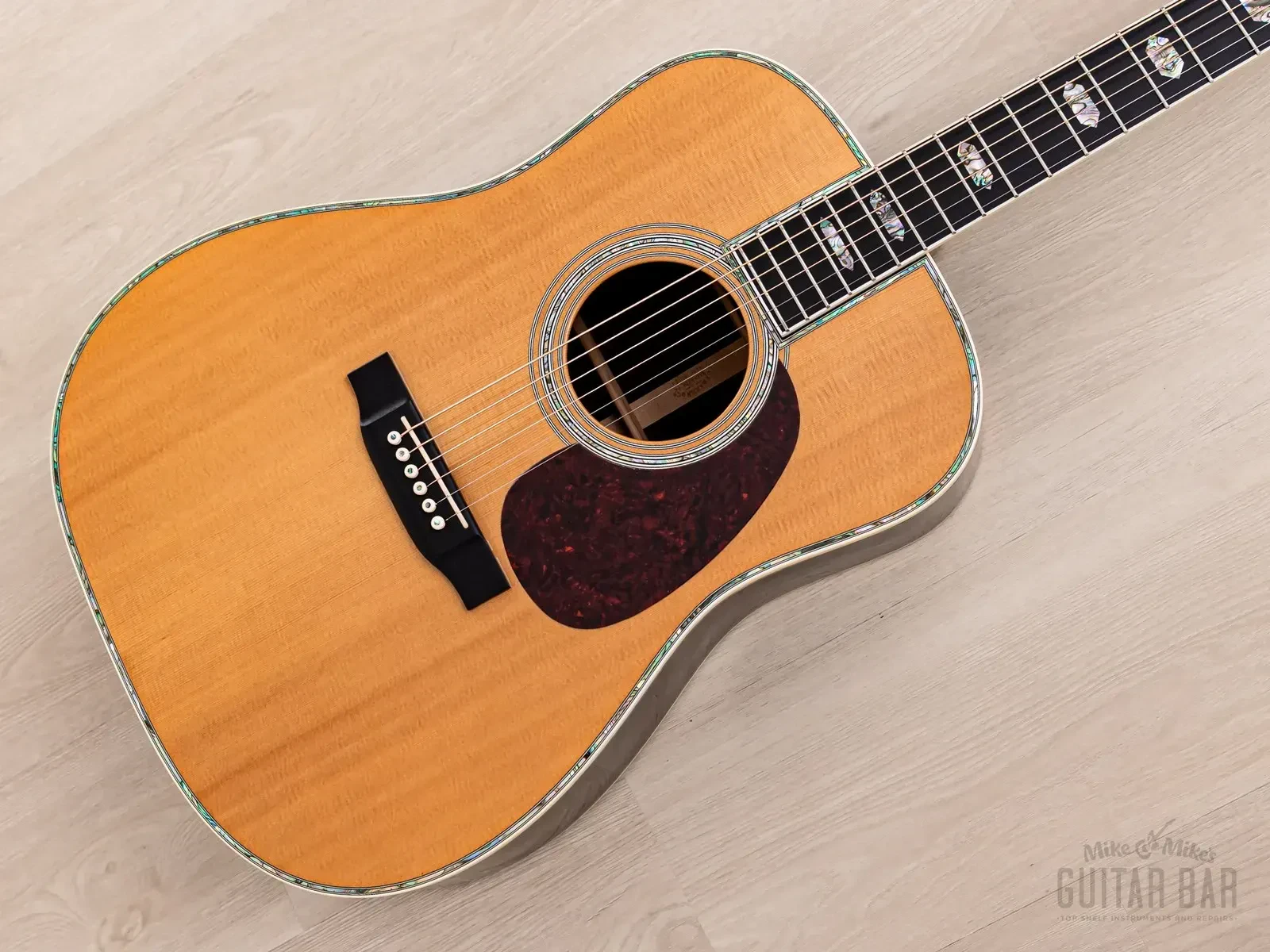 Б/У акустическая гитара Martin Guitars D-45 Dreadnought (1995) с кейсом, документацией