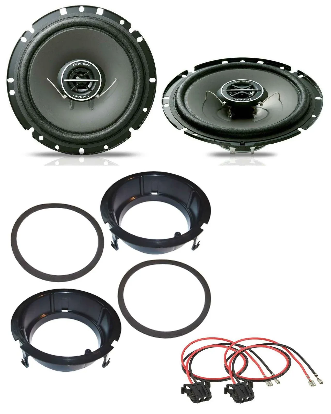 Pioneer 170Watt 2-Wege 16,5cm Lautsprecher für Mercedes E-Klasse Limousine Heck