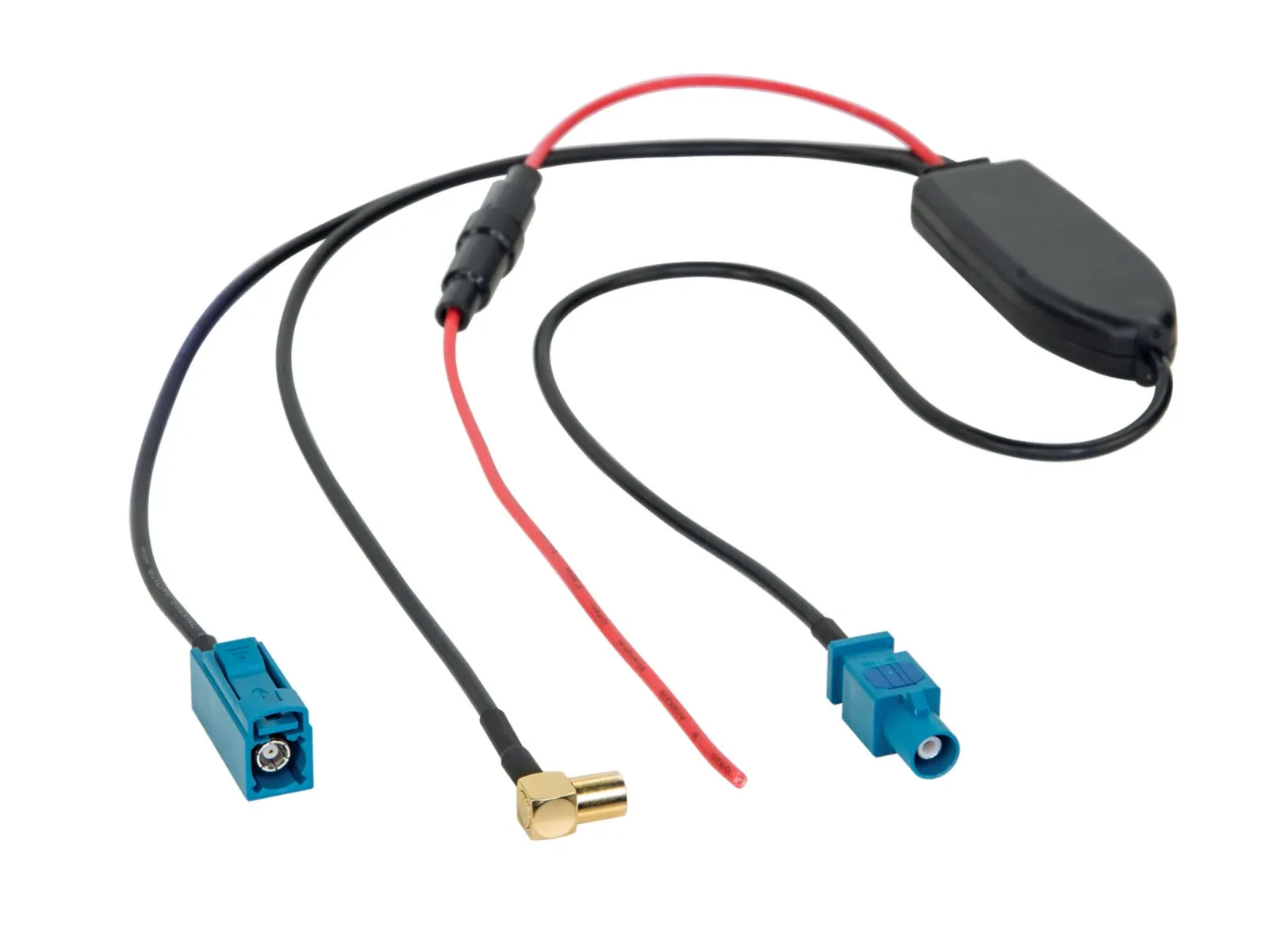 Antennensplitter AM/FM DAB+ Fakra Stecker Fakra Buchse SMB Buchse
