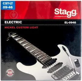 Струны для электрогитары Stagg EL-0946 Custom Light 09-46