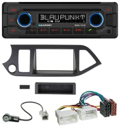 Blaupunkt AUX MP3 CD Bluetooth USB Autoradio für Kia Picanto ab 2011 Start-Stop