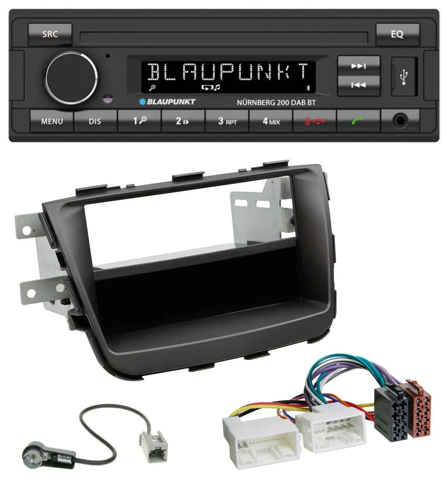 Blaupunkt USB DAB MP3 Bluetooth Autoradio für Kia Sorento II XM Facelift 12-15