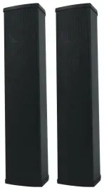 (2) Rockville WET ARRAY 5 BLACK Line Array Speakers For church/School/Auditorium