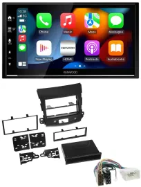 Kenwood DAB USB Bluetooth 2DIN MP3 Autoradio für Citroen C-Crosser Mitsubishi Ou