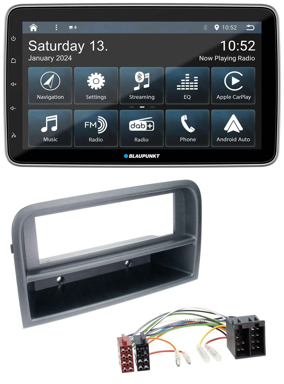 Blaupunkt USB DAB SD MP3 Bluetooth Autoradio für Fiat Croma (ab 2005)