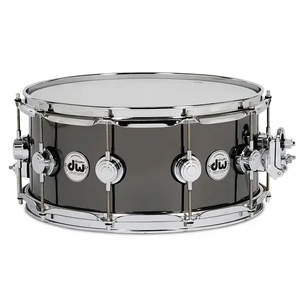 Малый барабан DW Design Brass 14x6.5 Black Nickel