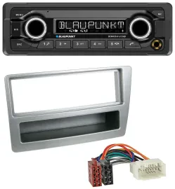 Blaupunkt Bluetooth DAB MP3 USB Autoradio für Honda Civic 04-06 silber autom. Kl