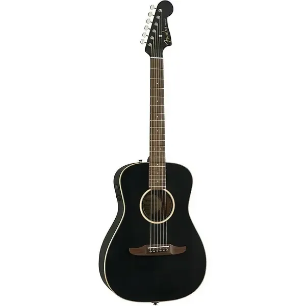 Электроакустическая гитара Fender California Malibu Special Matte Black