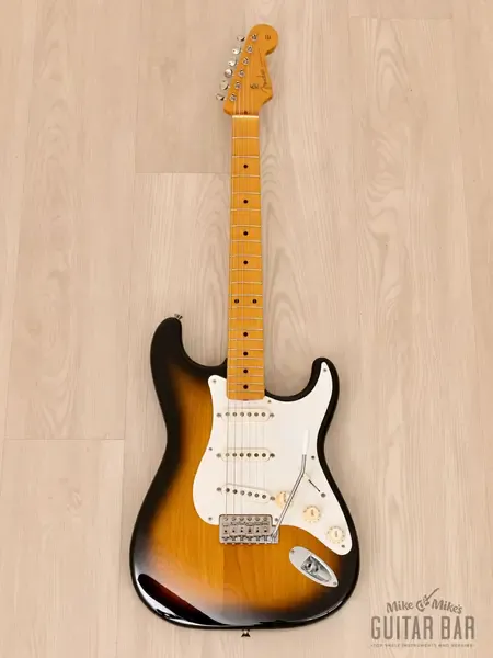 Электрогитара Fender Stratocaster ‘57 Vintage Reissue ST57-78TX Sunburst Japan 2008