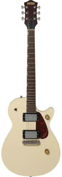 Gretsch Streamliner Jet Club Single-Cut w/Wrap Tail, Laurel board, Vintage White