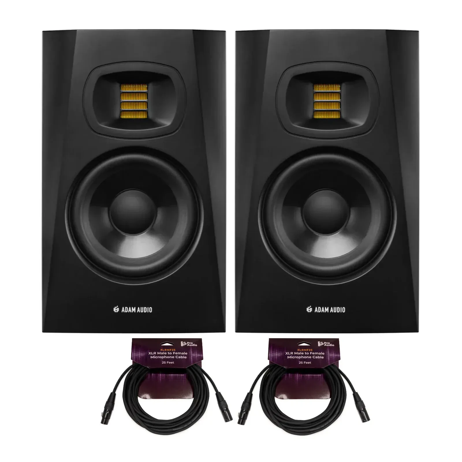 Активный студийный монитор ADAM Audio T5V Black с аксессуарами (пара)