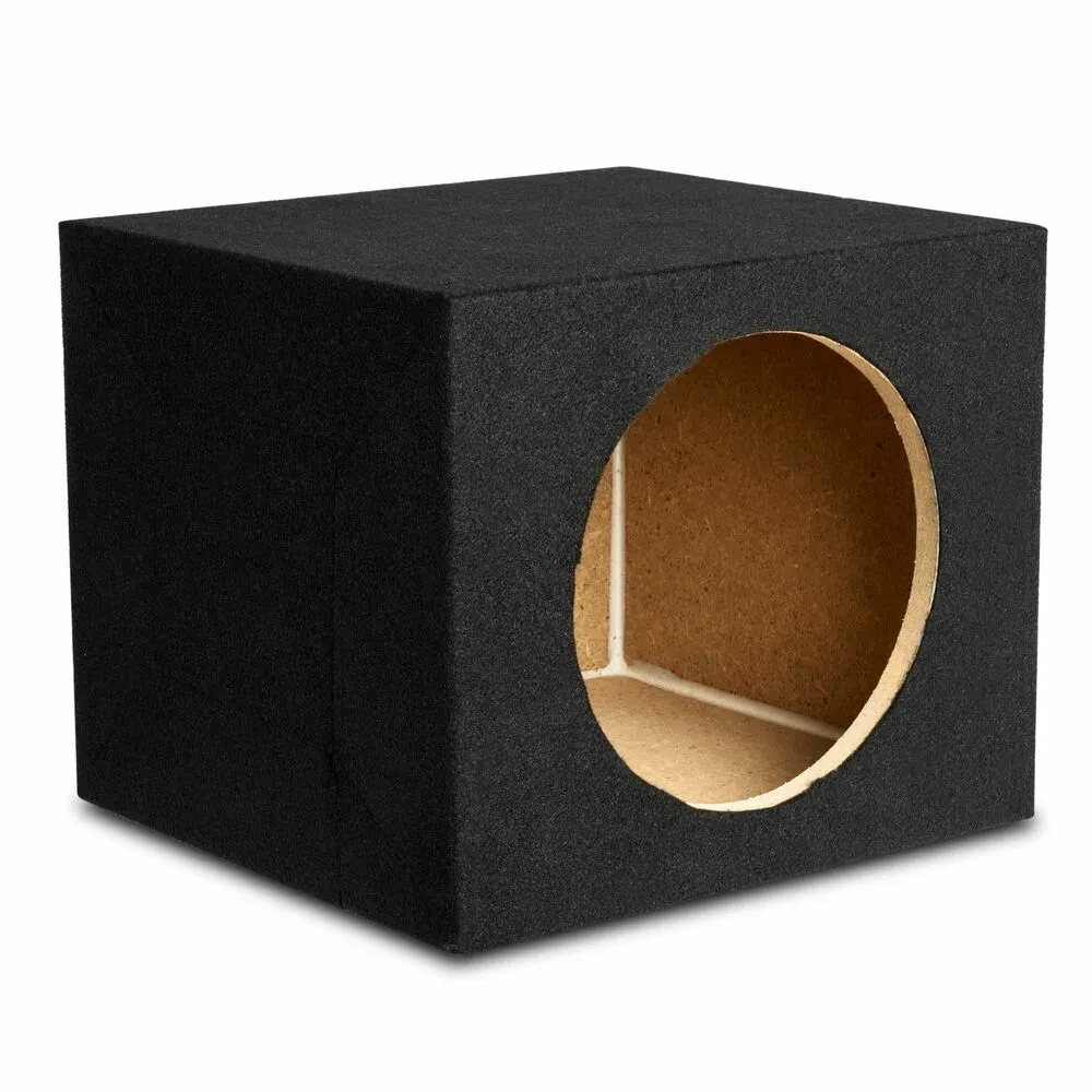 NVX XMDFS101 Sealed Single MDF 10" Subwoofer Enclosure Box