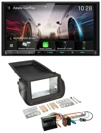 Kenwood MP3 2DIN USB DAB Bluetooth Autoradio für Citroen Nemo Peugeot Bipper