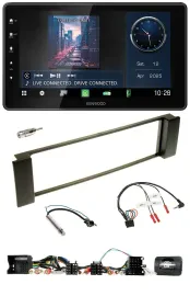 Kenwood Lenkrad Bluetooth USB DAB Autoradio für Audi A3 A6 Can-Bus 00-04