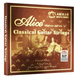Струны для классической гитары Alice AWR18-H Hard Tention Silver