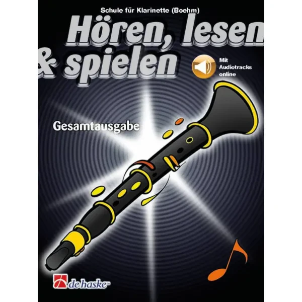 Учебное пособие De Haske Hören, Lesen, Spielen, Bd. 1-3 Klarinette