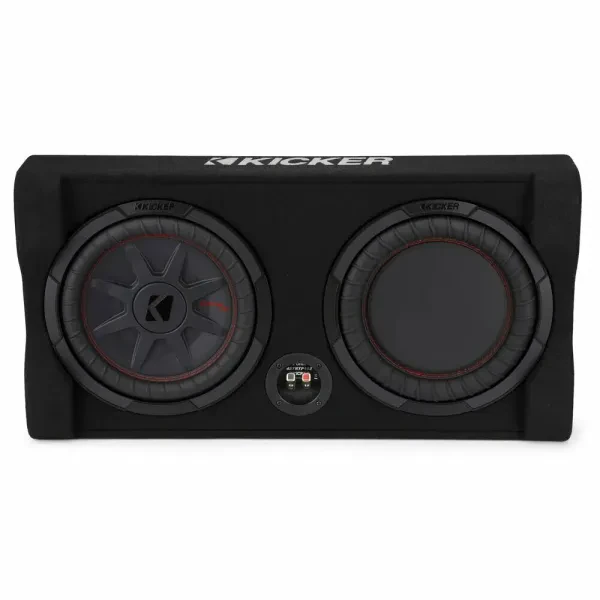 Kicker 48TRTP102 CompRT 10" Shallow-mount Car Subwoofer Enclosure