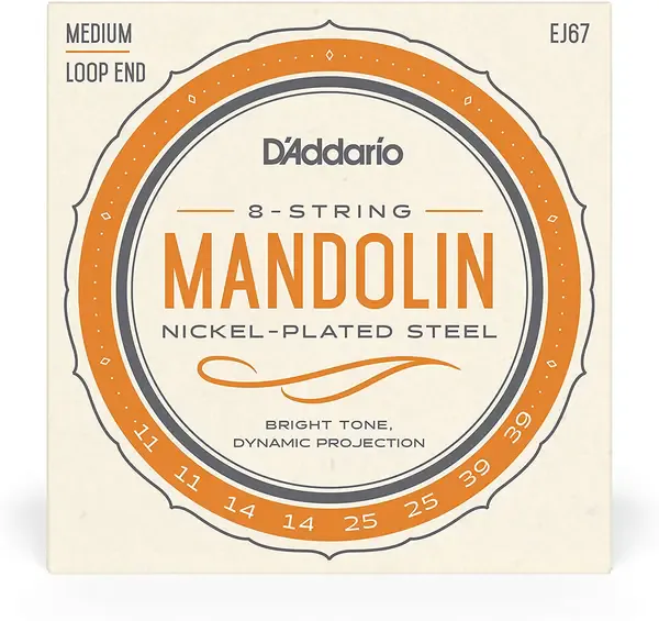 Комплект струн для мандолины D'Addario EJ67