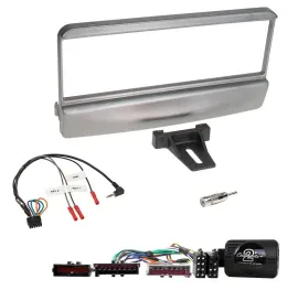 Radioset Lenkradadapter DIN Autoradio für Ford Mondeo 2000-2002 silber