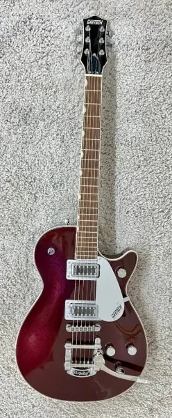 Gretsch G5230T Electromatic Jet FT Electric Guitar w/Bigsby Dark Cherry Metallic