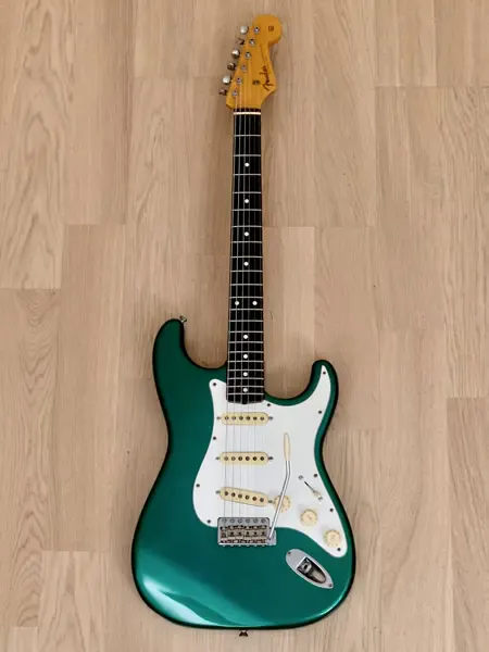 Электрогитара Fender '62 Vintage Reissue Stratocaster ST62 Order Made Sherwood Green w/gigbag Japan 1991