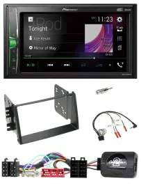 Pioneer 2DIN Lenkrad DAB USB Bluetooth Autoradio für Kia Soul 2009-2011