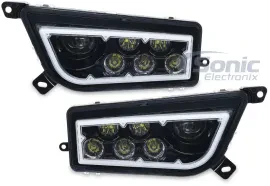 Metra MPS-RZ1RGB (mpsrz1rgb) Polaris RZR RGB LED Headlights w/ Bluetooth Control