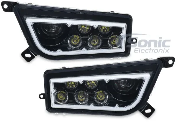 Metra MPS-RZ1RGB (mpsrz1rgb) Polaris RZR RGB LED Headlights w/ Bluetooth Control