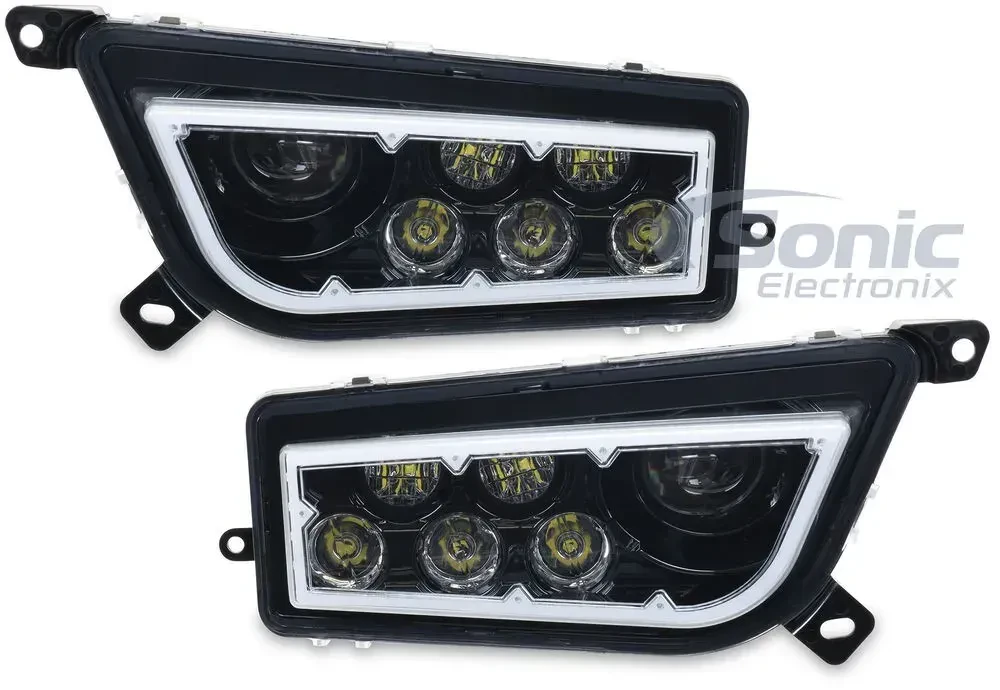 Фары головного света для Polaris RZR Metra MPS-RZ1RGB RGB LED с Bluetooth