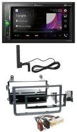 Pioneer MP3 DAB AUX 2DIN Bluetooth Autoradio für Nissan 350Z Coupe Roadster 05-0