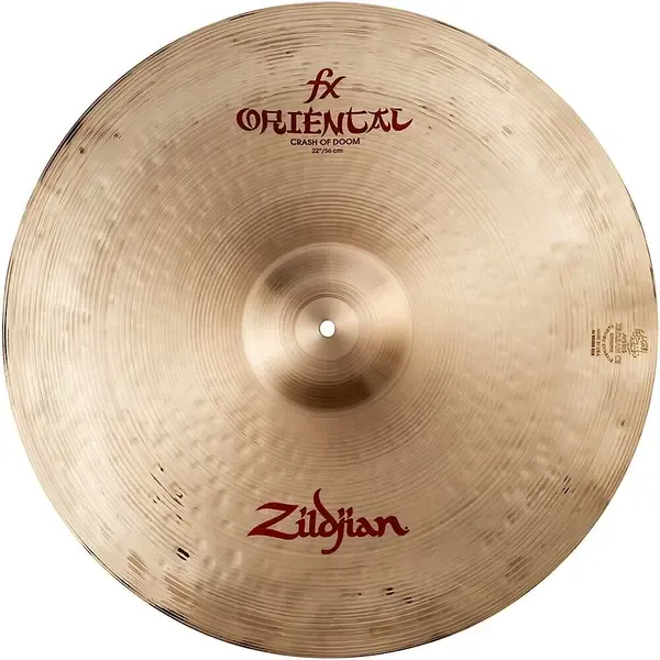 Тарелка барабанная Zildjian 22" FX Family Oriental Crash of Doom