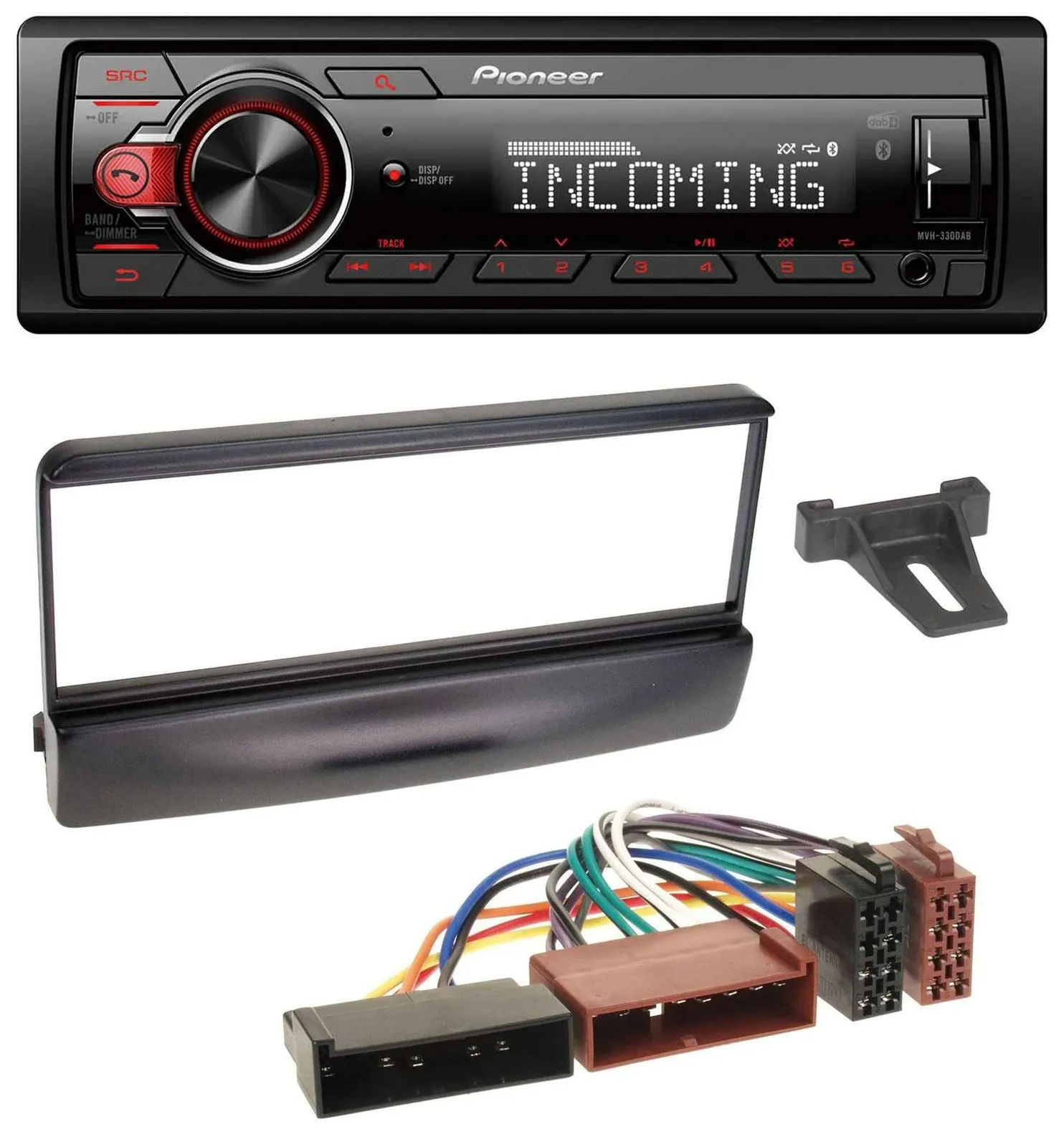 Pioneer Bluetooth USB DAB MP3 Autoradio für Ford Cougar Escort Fiesta Focus 95-0