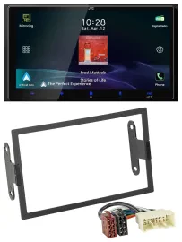 JVC USB Bluetooth 2DIN DAB MP3 Autoradio für Nissan Xterra 2000-2004