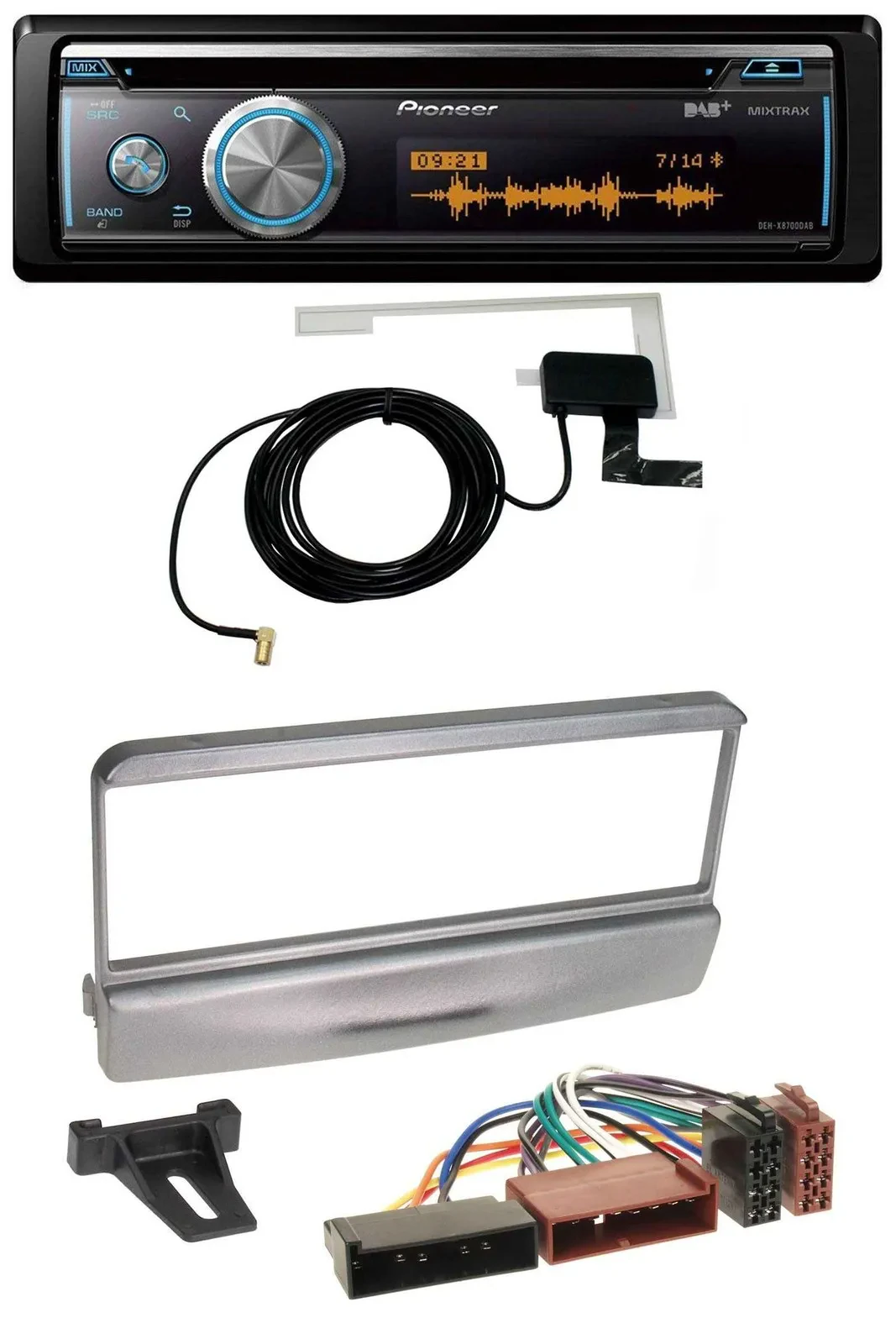 Pioneer Bluetooth DAB MP3 USB CD Autoradio für Ford Mondeo 96-02 Transit bis 06