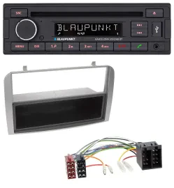 Blaupunkt USB DAB CD Bluetooth MP3 Autoradio für Alfa Romeo 147 GT silber Ablage