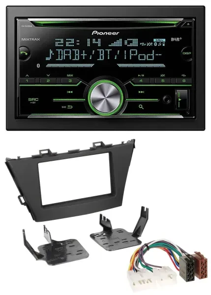Pioneer Bluetooth MP3 DAB 2DIN USB CD Autoradio für Toyota Prius+ (ab 2012)