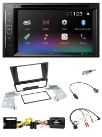 Автомагнитола для BMW 3 Series E90/E91/E92/E93 Pioneer 2DIN Bluetooth USB DAB DVD управление с руля