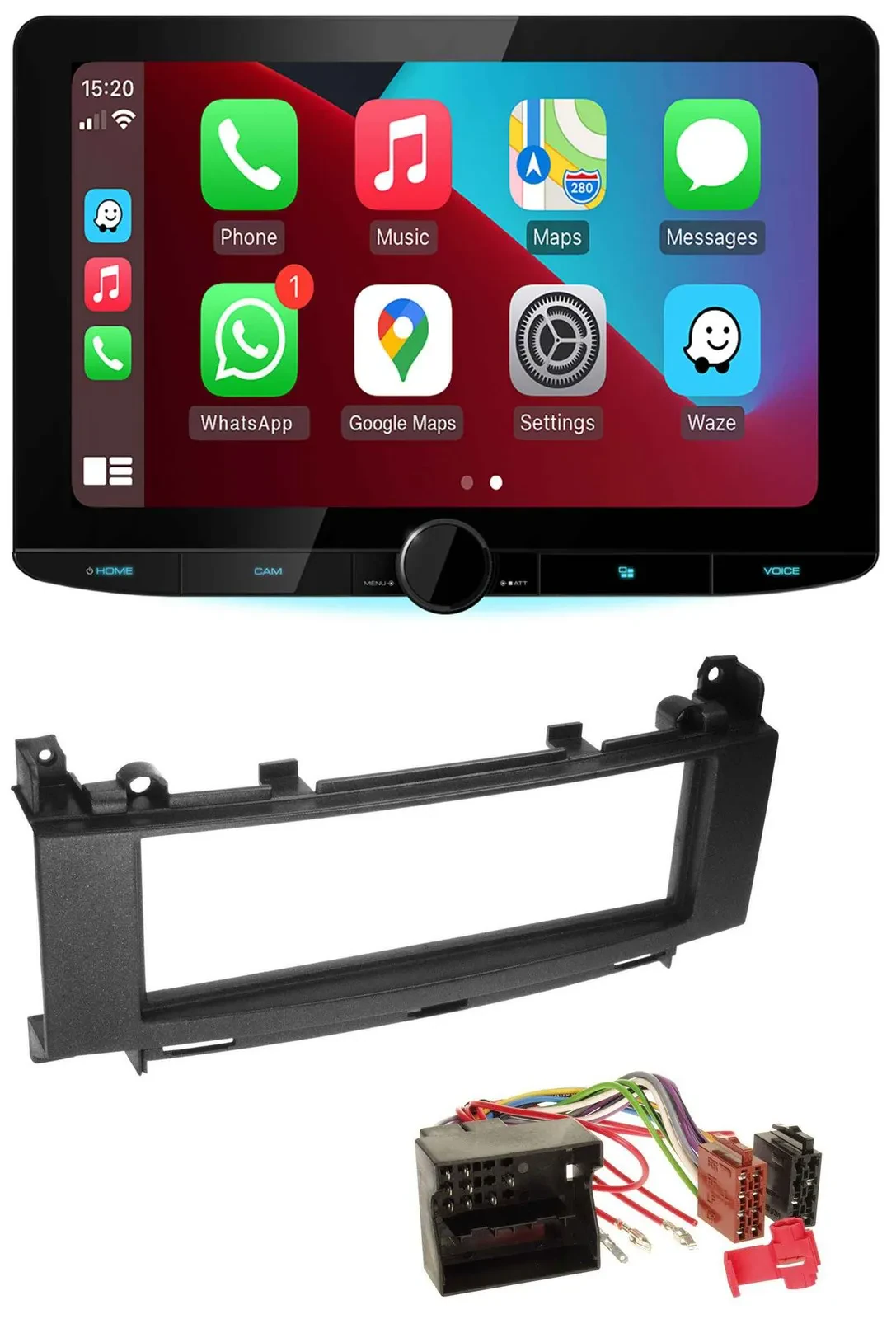 Kenwood MP3 USB DAB Bluetooth Autoradio für Mercedes A-Klasse W169 B-Klasse W245