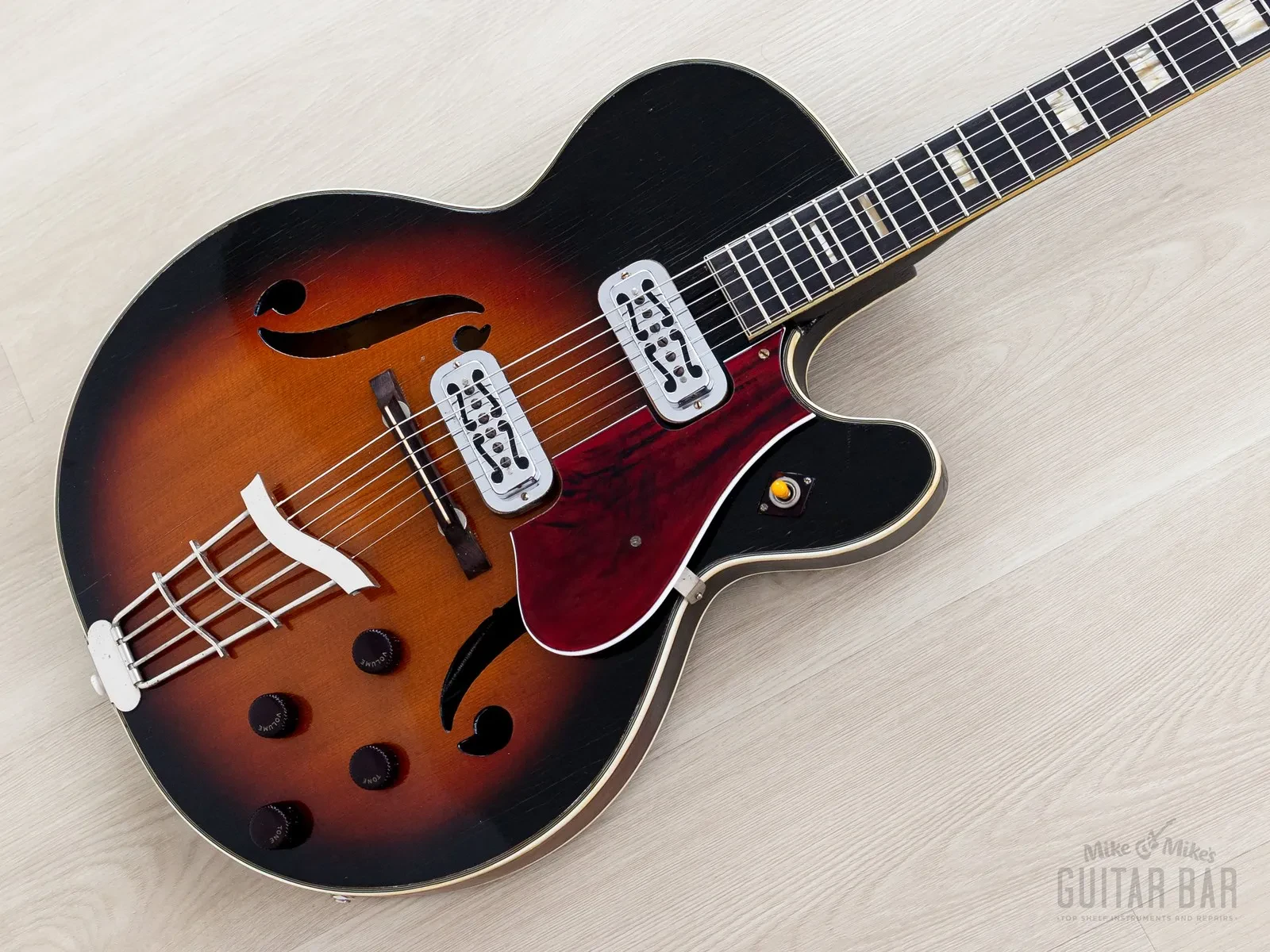 1960 Harmony Meteor H70, Airline Variant Vintage Guitar w/ Case