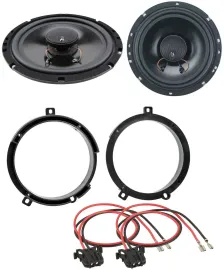 Dietz 85Watt 16,5cm 2-Wege Lautsprecher für Mercedes C- C-Klasse T-Modell Frontt