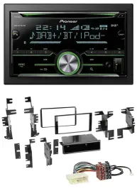 Pioneer Bluetooth MP3 DAB 2DIN USB CD Autoradio für Nissan Juke Navara NV ab 12