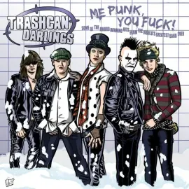 Виниловая пластинка Trashcan Darlings - Me Punk You Fuck [New Vinyl LP] Colored Vinyl, Red