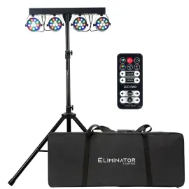 Eliminator Lighting Mini Par Bar Portable LED Par Can Effect Lighting System