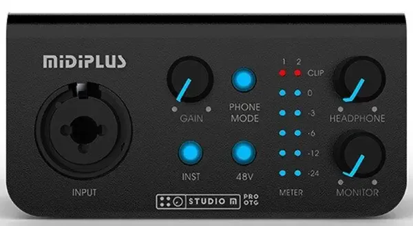 Звуковая карта внешняя Midiplus Studio M Pro OTG