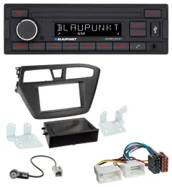 Blaupunkt USB AUX Bluetooth MP3 Autoradio für Hyundai i20 (2014-2020)