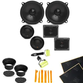 Infinity REF507CF 130W RMS 5.25" Component Speakers + Accessories