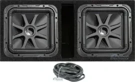 Kicker 44L7S122 Solo-Baric L7 Series L7S122 12" Dual 2 ohm Subwoofer