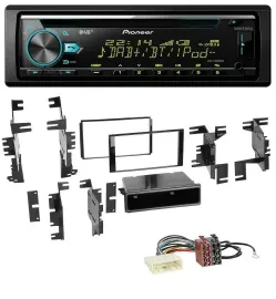 Pioneer DAB MP3 CD USB Bluetooth Autoradio für Nissan Cube ab 09 Frontier ab 13
