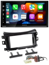 Kenwood DAB USB Bluetooth 2DIN MP3 Autoradio für Nissan Navara (ab 16)